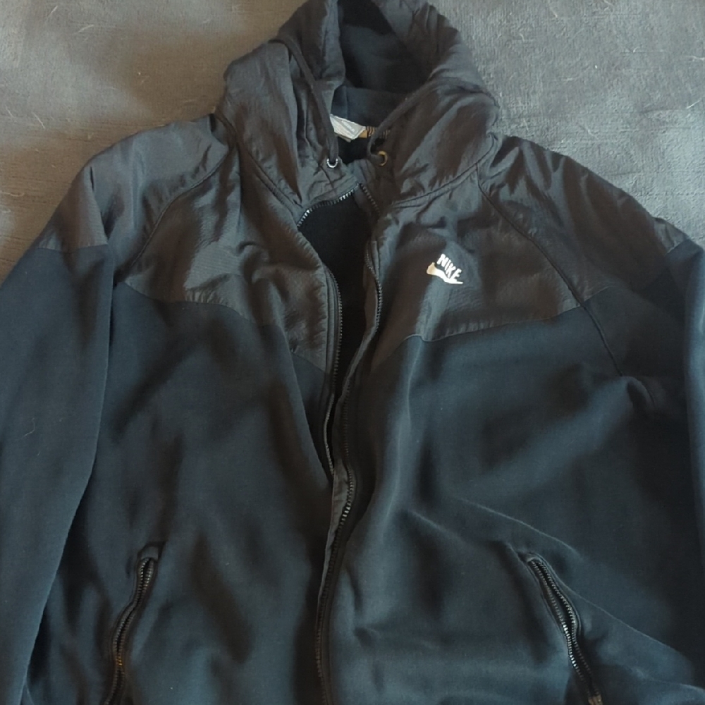 Nike Blue Performance Jacket with High Collar
